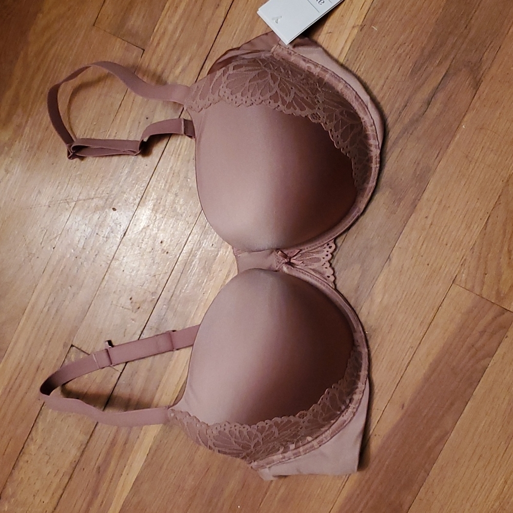 Women's Radiant Plunge Push-Up Bra - Auden Mauve 40C